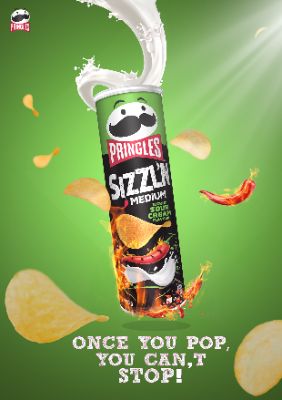 poster sản phẩm của pringles