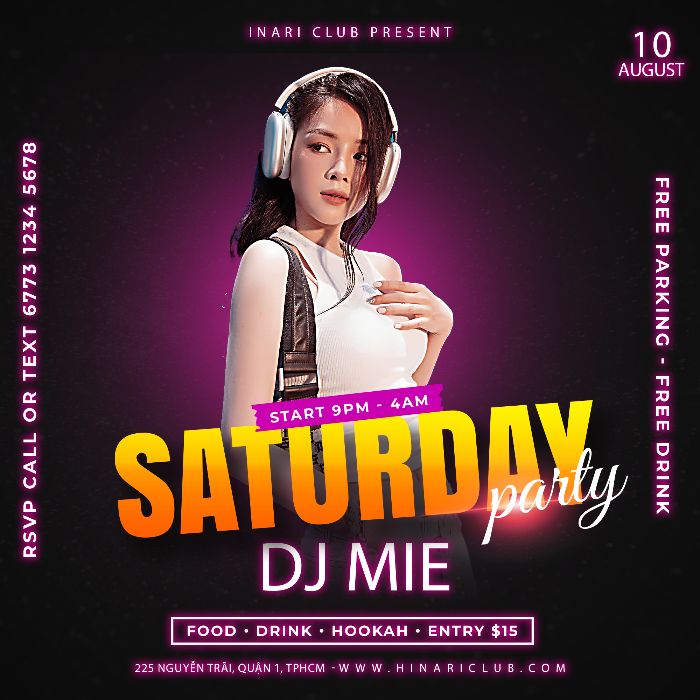 Club event DJ MIE
