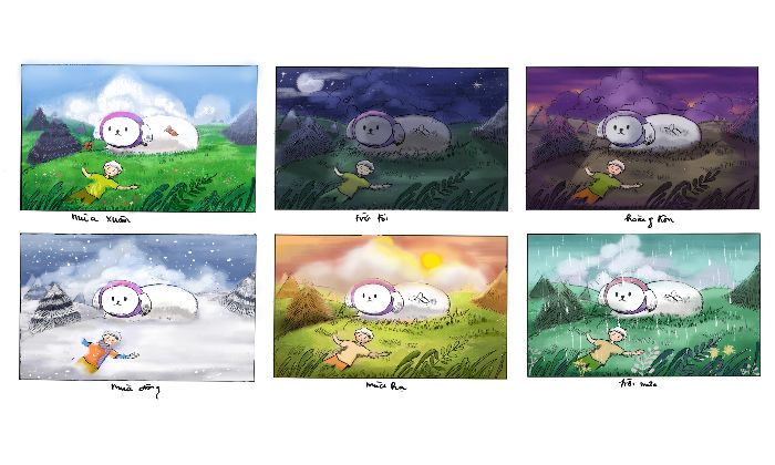 color sketch
