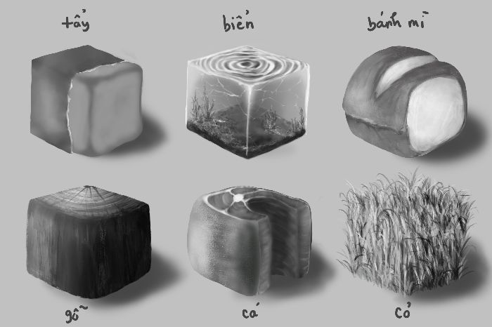 6 materials