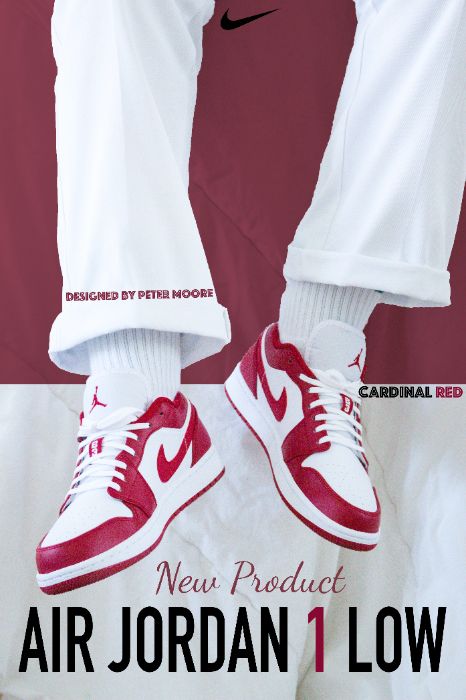 Nguyễn Chí Đức Dũng - AJ1 LOW Cardinal Red