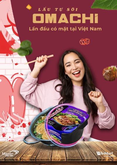 Quảng bá sản phẩm mới ra mắt của Omachi