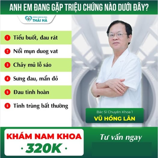 Khám bệnh tại phòng khám đa khoa Thái Hà