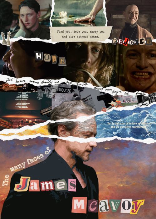Btvn 2 - Collage art - James Mcavoy (actor)