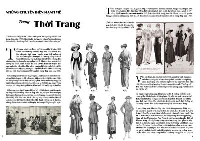 Bài tập cuối kỳ - sự chuyển biến của thời trang