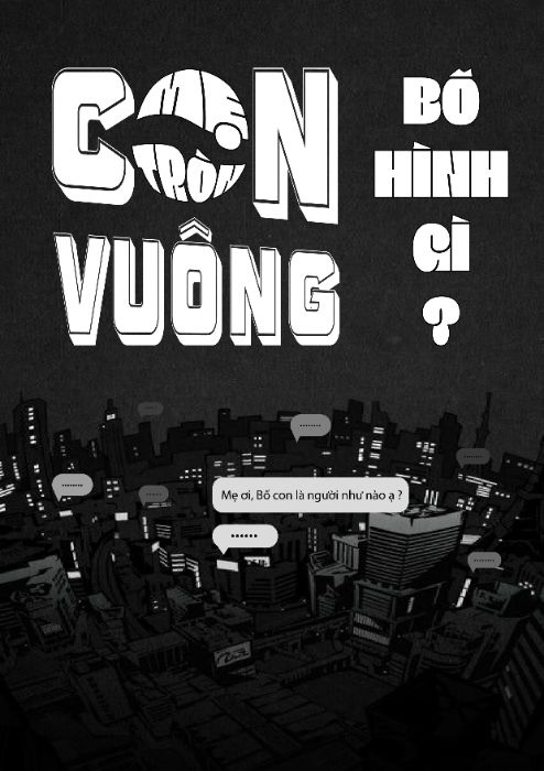 Mẹ tròn con vuông bố hình gì ?