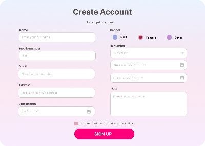 Sign up