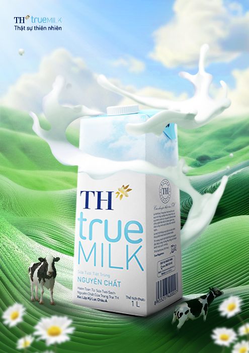 POSTER MANIPULATION - TH TRUE MILK