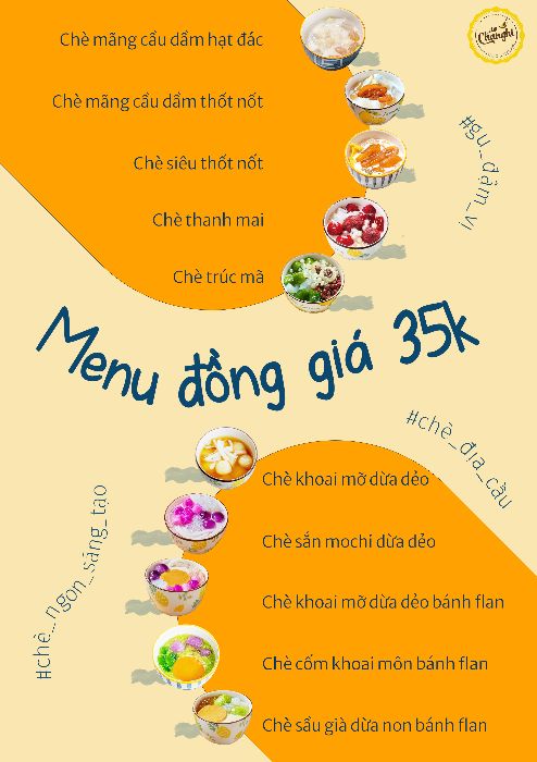 Homework_Menu Chè