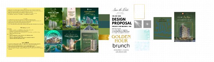 Mood board poster BĐS- Nguyễn Trần Quang Huy