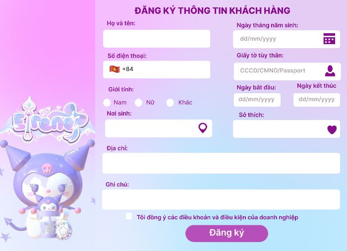sign up
