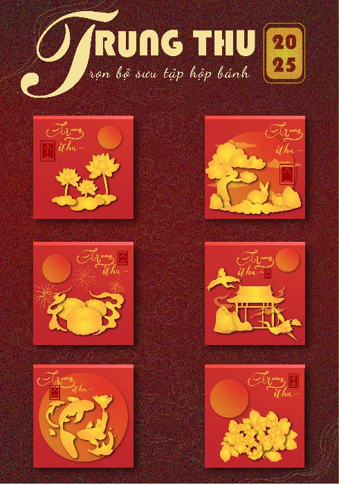 BTCM : Trọn bộ sưu tập hộp bánh Trung Thu năm 2025