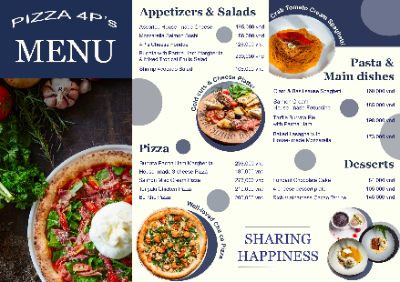 pizza 4P's for peace
