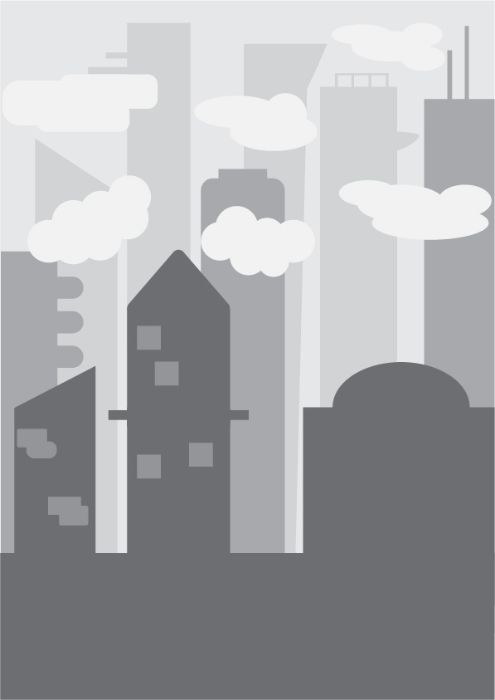 Flat Cityscape