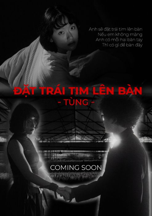 Poster BTCK - TÙNG - ĐẶT TRÁI TIM LÊN BÀN