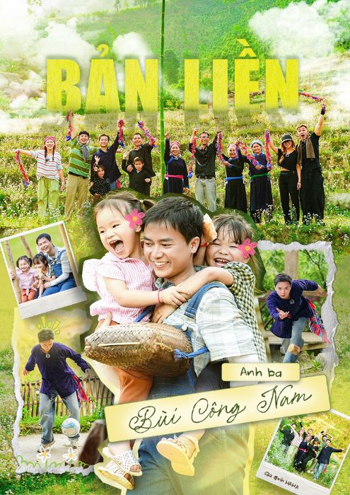 Bài tập giữa kì - Poster (Bùi Công Nam - Gia Đình HAHA, Bản Liền)