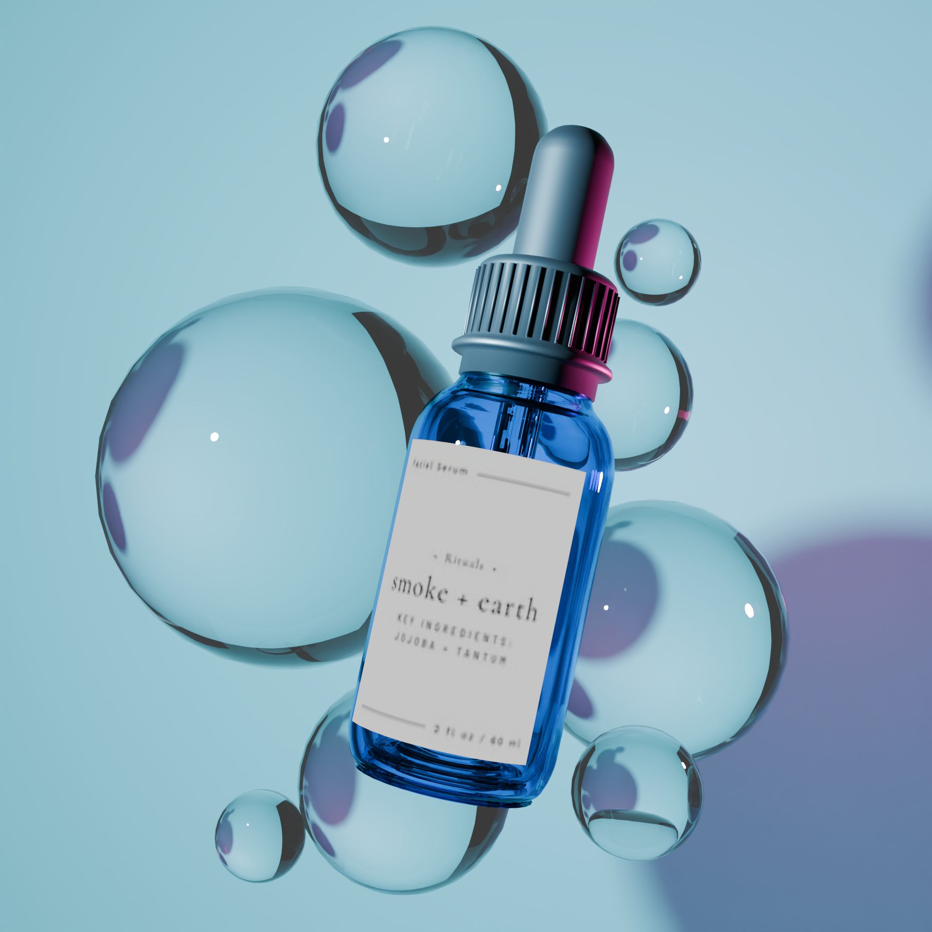 Smoke and earth Serum 3D