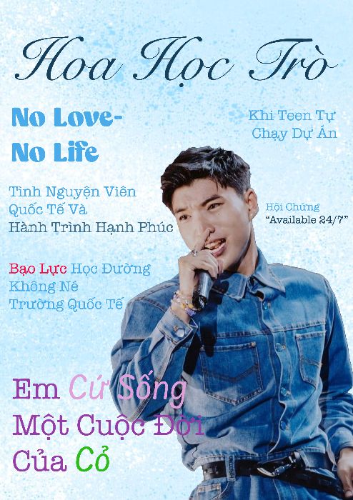 Hoa Học Trò Cover Megazine
