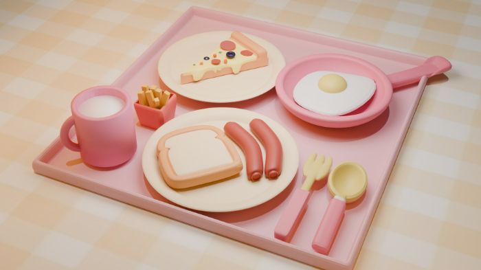 BTVN 03 _ Kitchen 3D