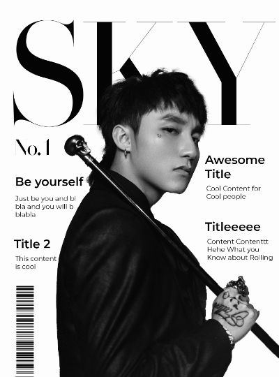 megazine cover