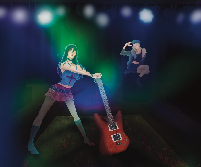 Bài cuối kỳ :”Rockstar on stage”