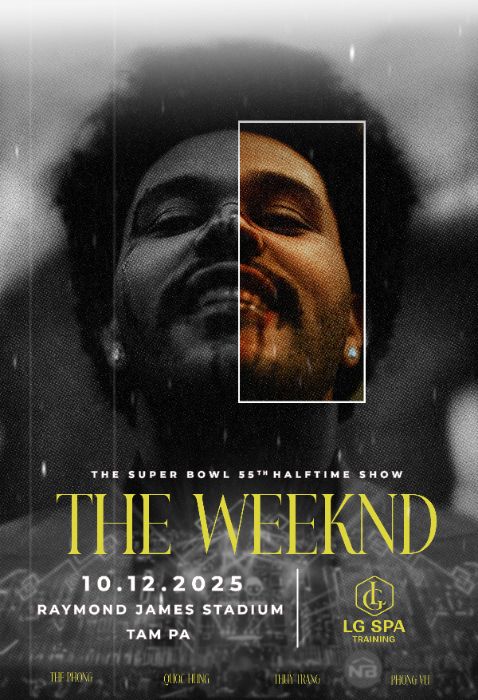 poster Show ca nhạc của The Weeknd