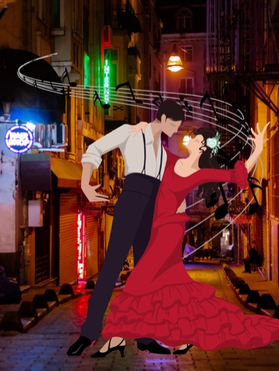 Dancing in the moonlight