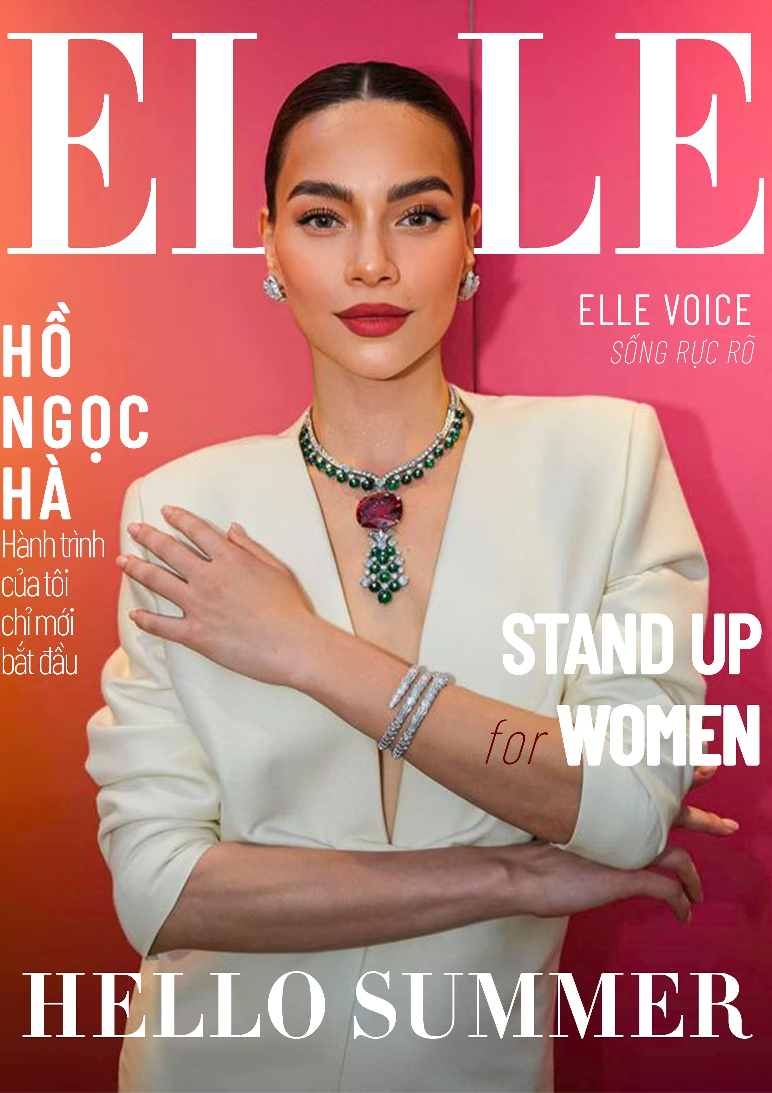 Elle Magazine - Hồ Ngọc Hà