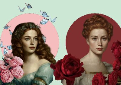 Beauty phase of woman