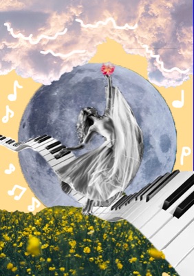 dancing in the moonlight