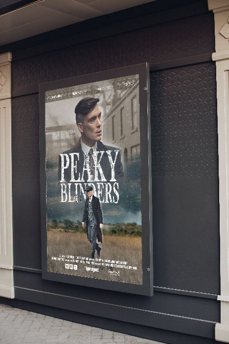 mockup poster phim