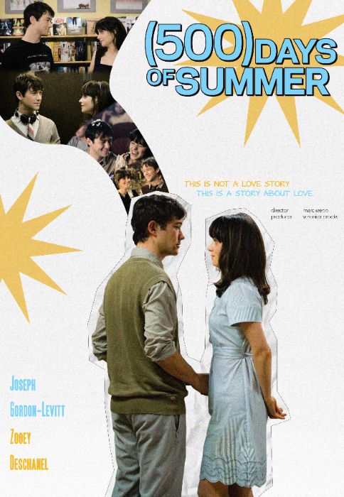 500 DAYS OF SUMMER Movie Poster