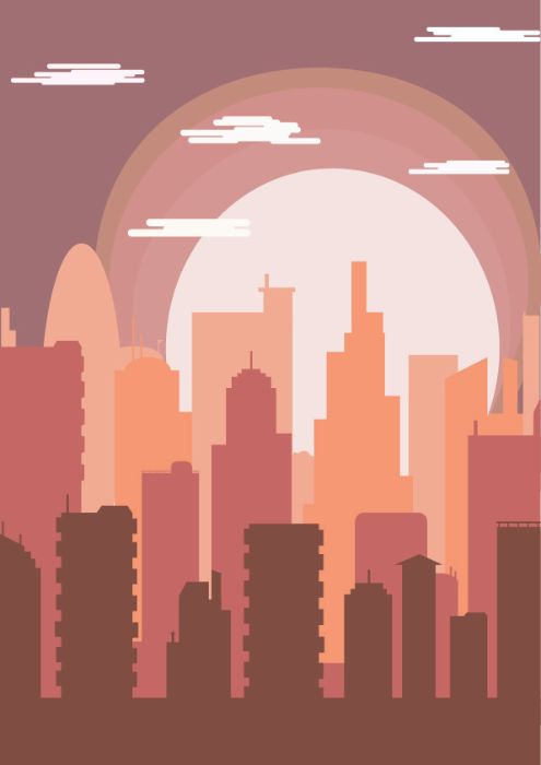 FLAT CITY SCAPE