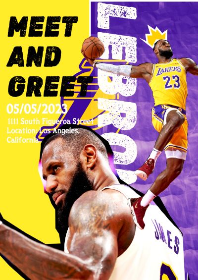 MEET AND GREET W LEBRON JAMES EVENT