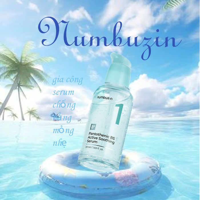 poster quảng cáo serum numbuzin