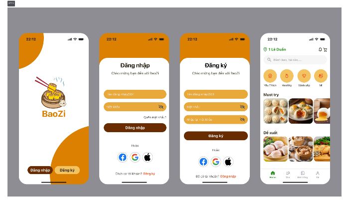 BTCK - Food app