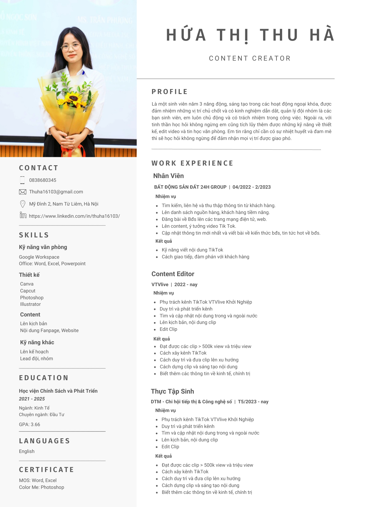 CV