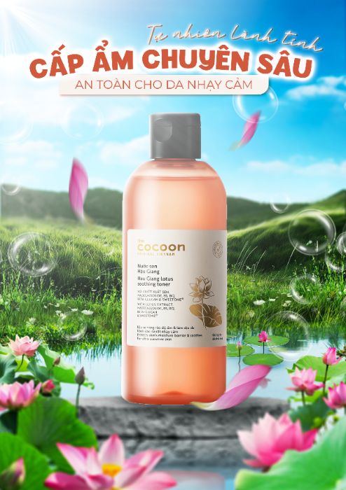 Poster Nước sen Hậu Giang