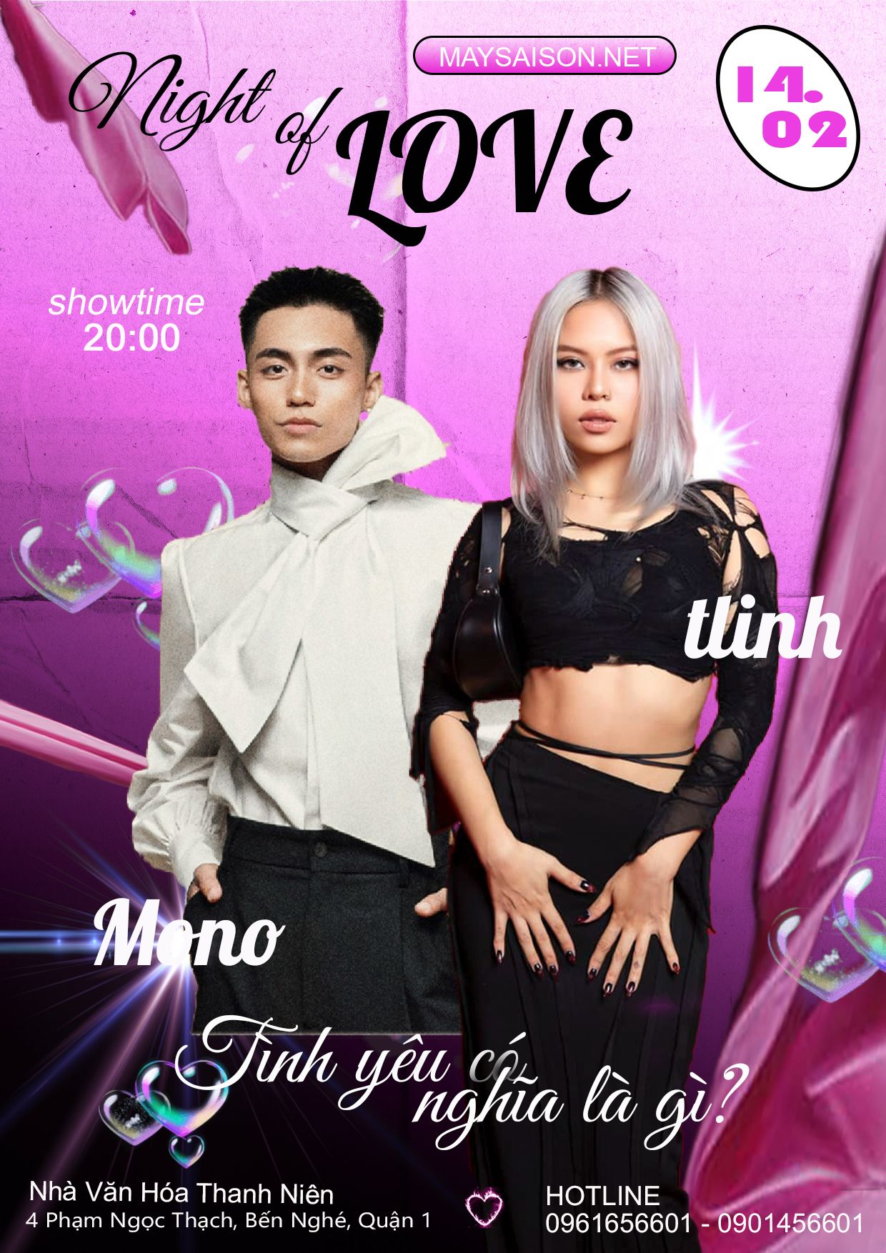Poster đêm ca nhạc
