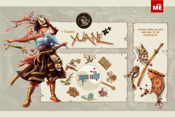 thiết kế nhân vật 