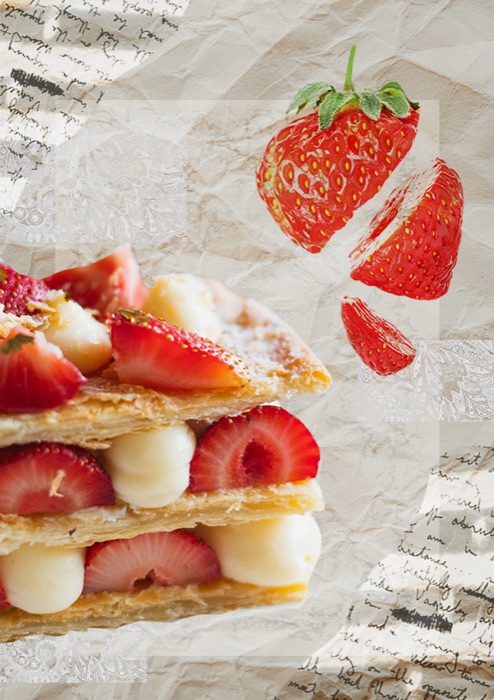 Homemade Strawberry Cake