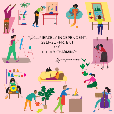 INDEPENDENT WOMAN LIFESTYLE