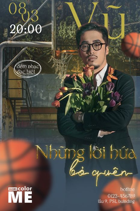 Poster Ca Sĩ - Vũ.