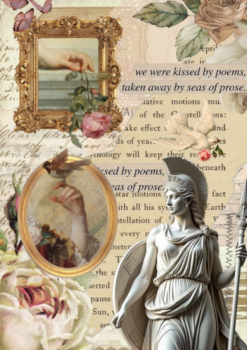 collage art cổ điển