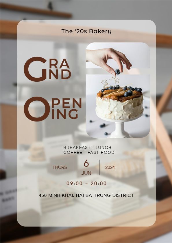 The '20s Bakery Grand Opening
