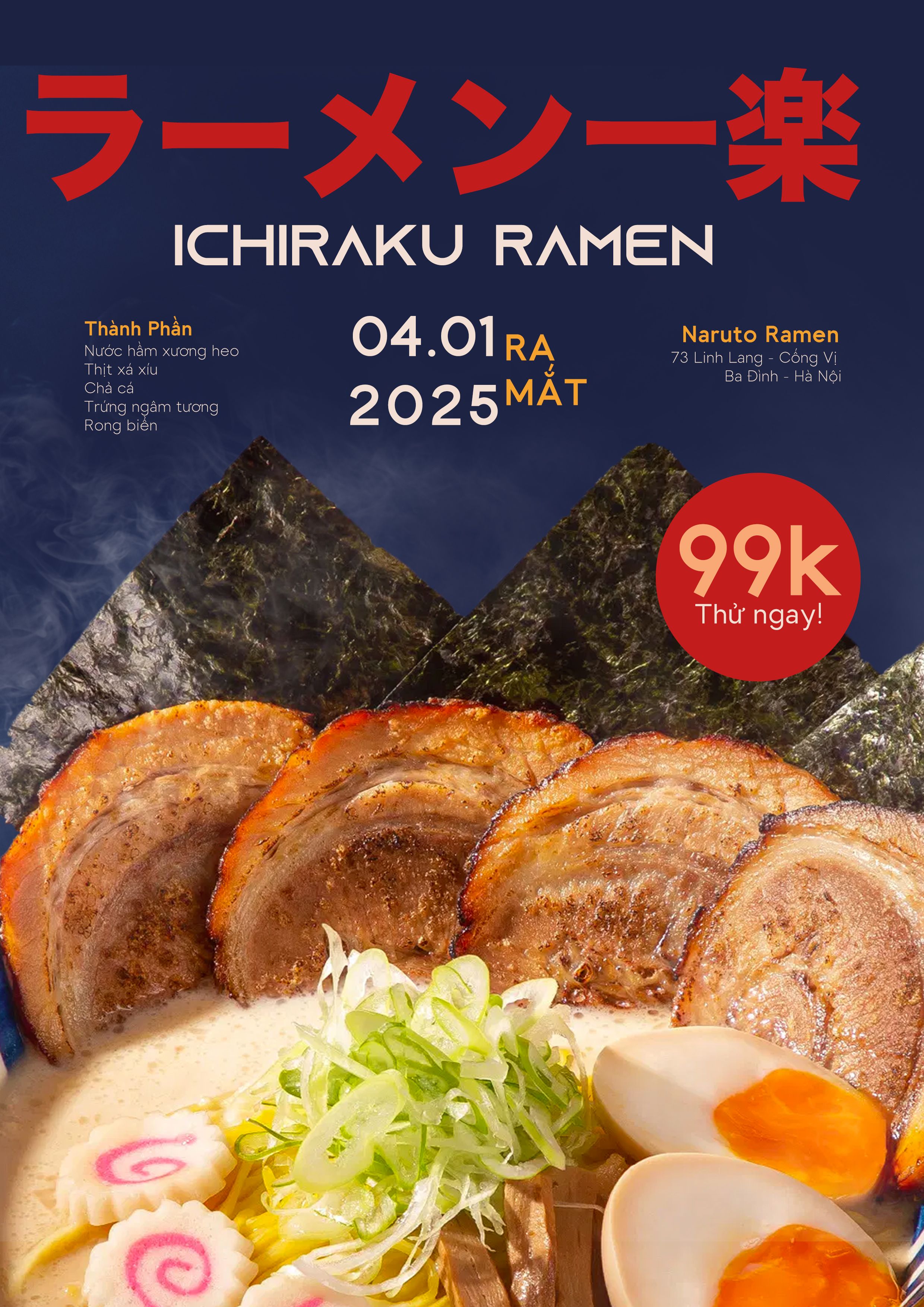 BTVN 5: Ramen Commercial Poster