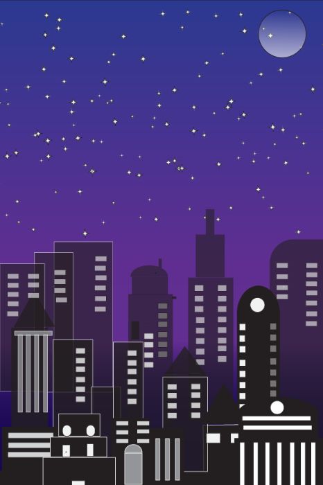 The city at night