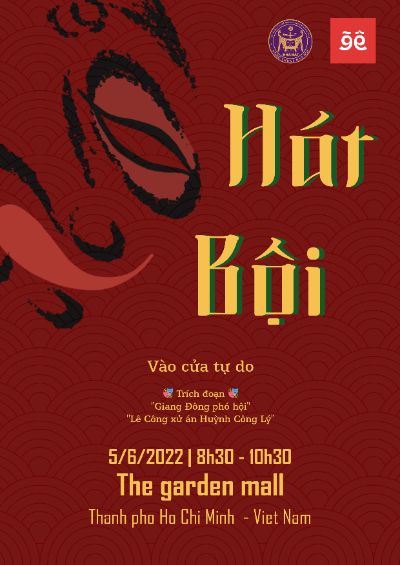 BÀI TẬP CUỐI KÌ: Poster sự kiện "HÁT BỘI"