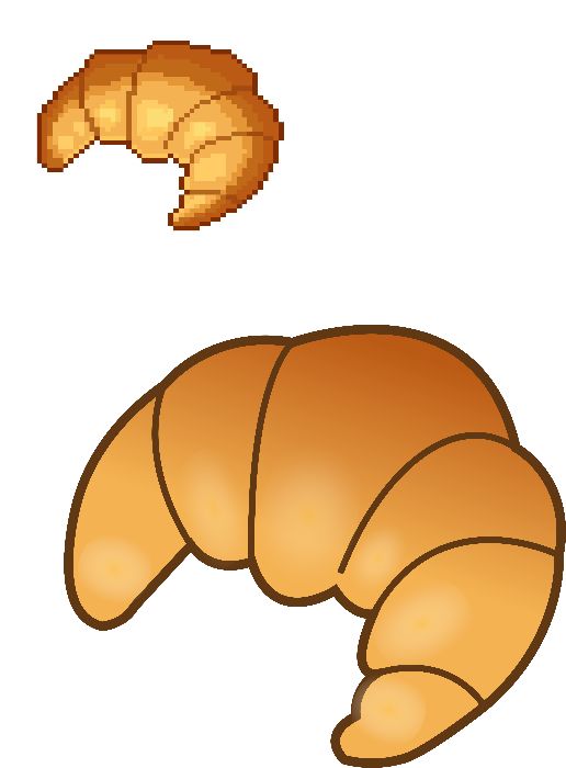 croissant sticker