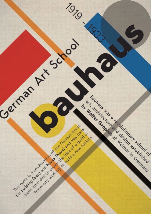 Phong cách bauhaus - Thông Phùng